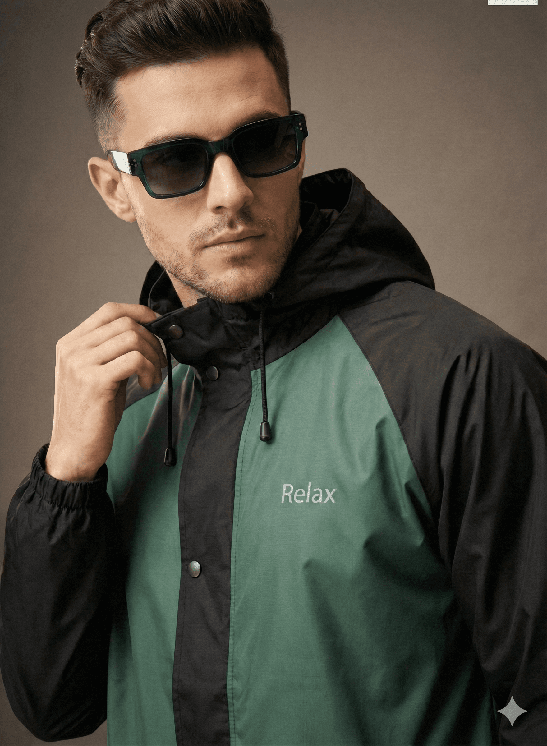 Men's Classic Raincoat – 100% waterproof view