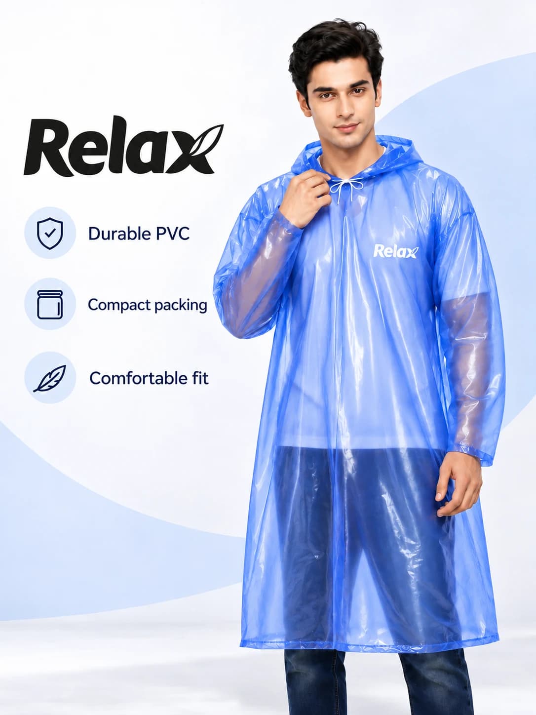 Premium Unisex Poncho - Relax Rainwear