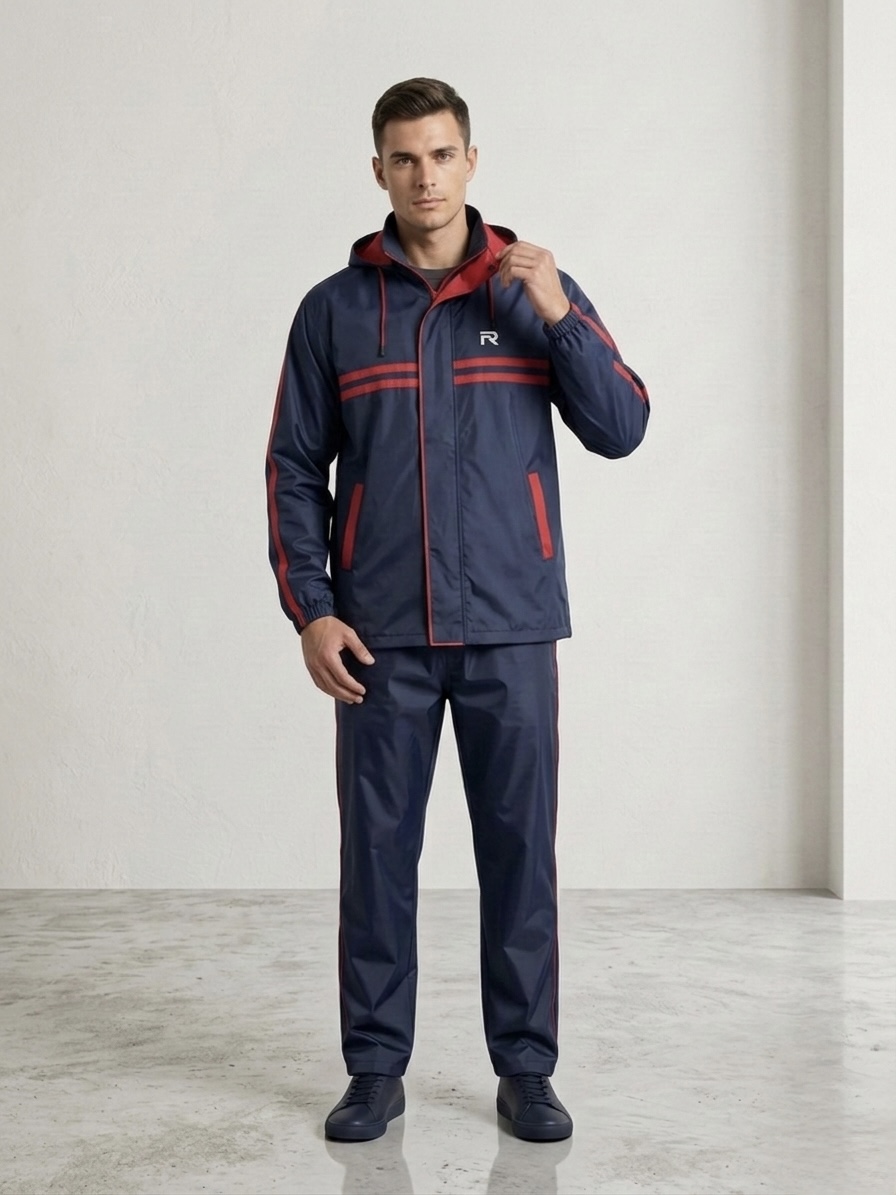 View Men's Raincoat – EliteShield Waterproof Rain Set - Image 3