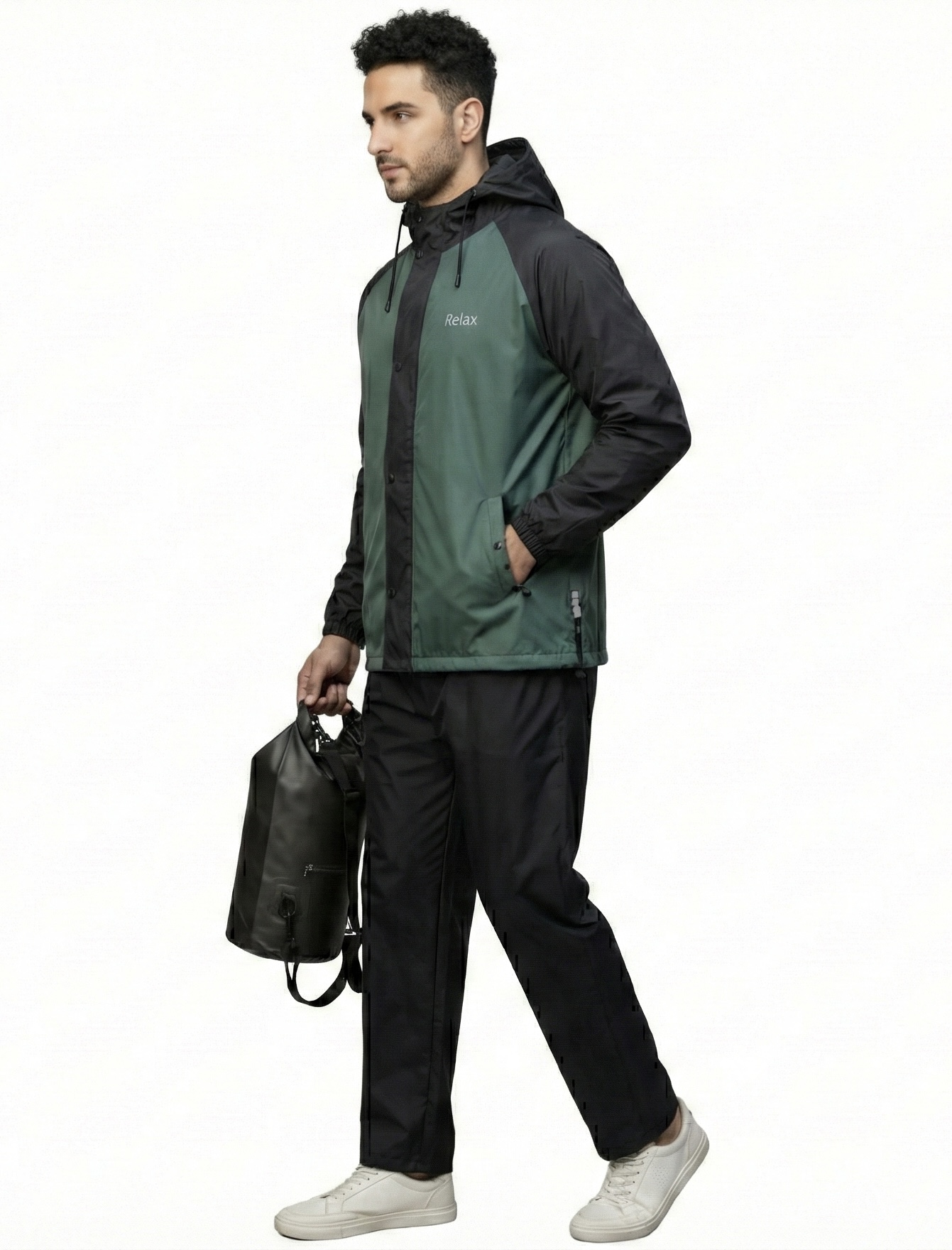 View Men's Classic Raincoat - Image 2