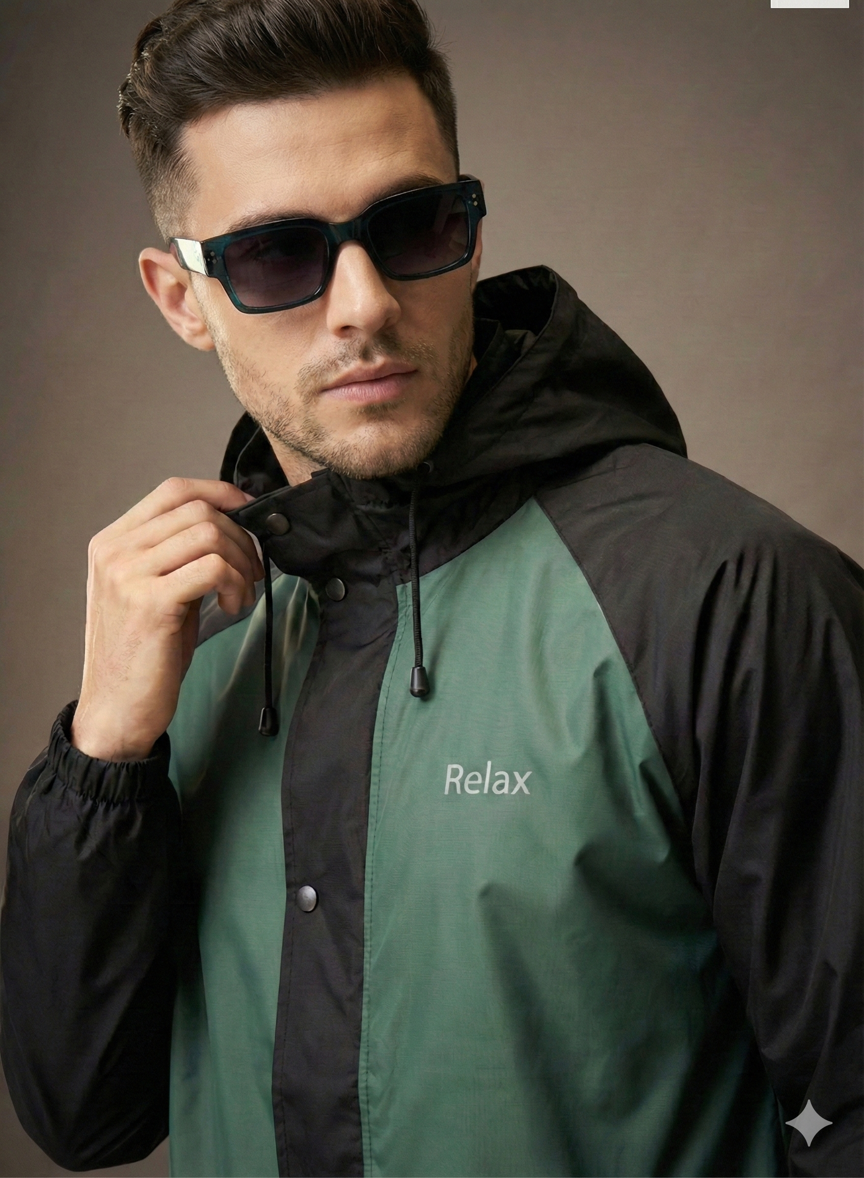 View Men's Classic Raincoat - Image 3