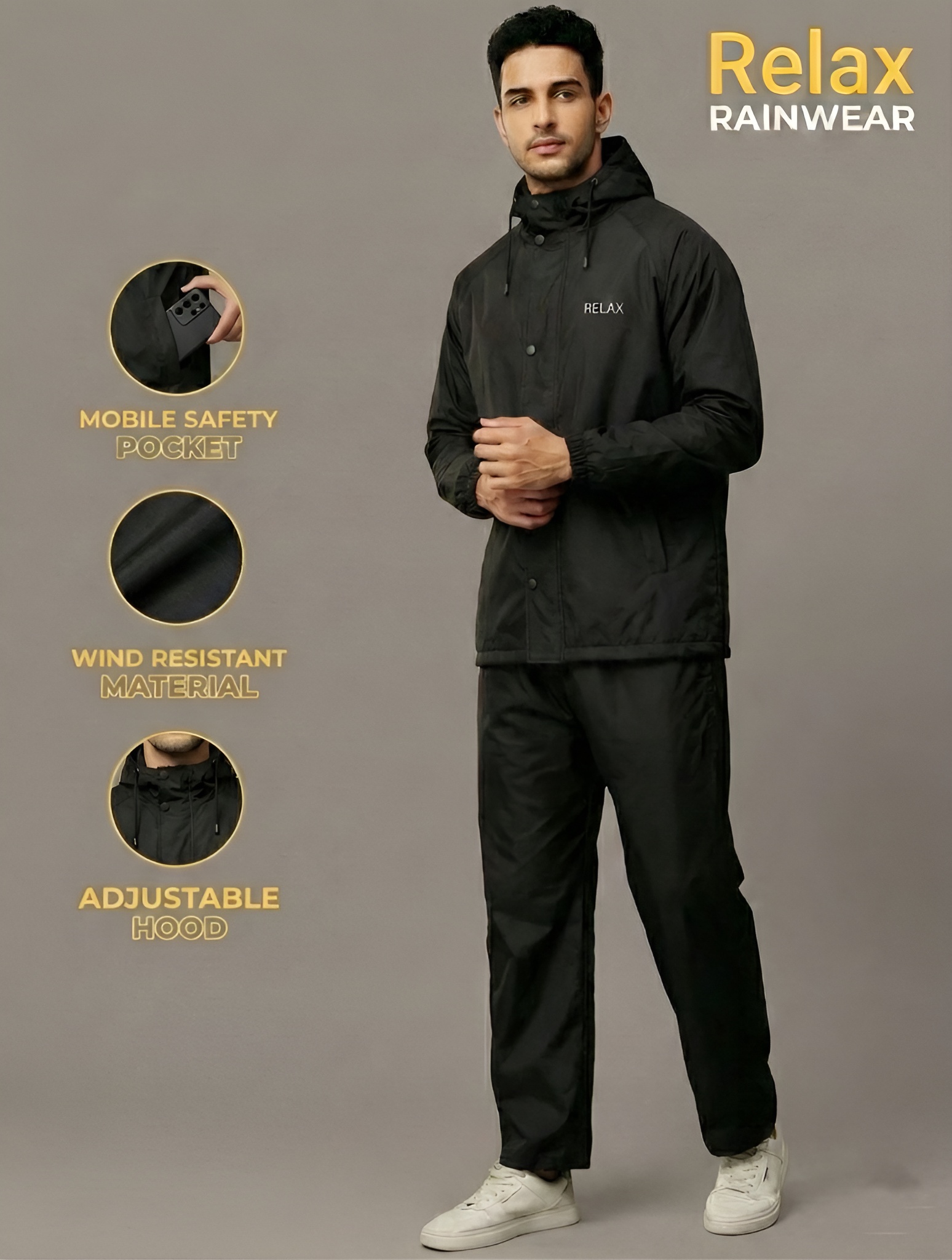 Reversible Rain Jacket